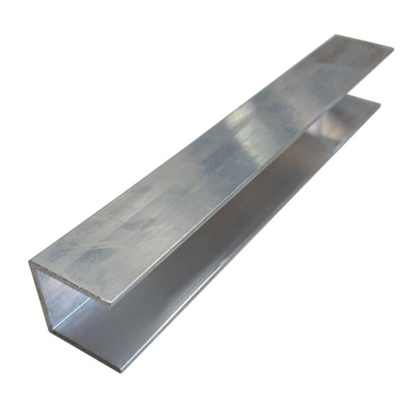 Aluminium U-Profiel gelijkzijdig